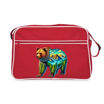 Ours - Sac Retro - rouge/blanc - Devant