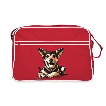 Carolina Dog - Retro Bag - red/white - Front