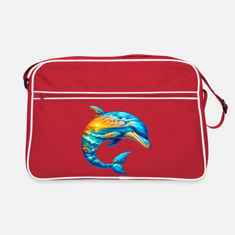 Delfin Retro Tasche