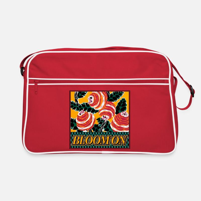 Bloom On - Déclaration florale rétro Sac Retro