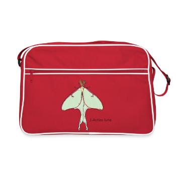 butterfly - Retro Bag - red/white - Front