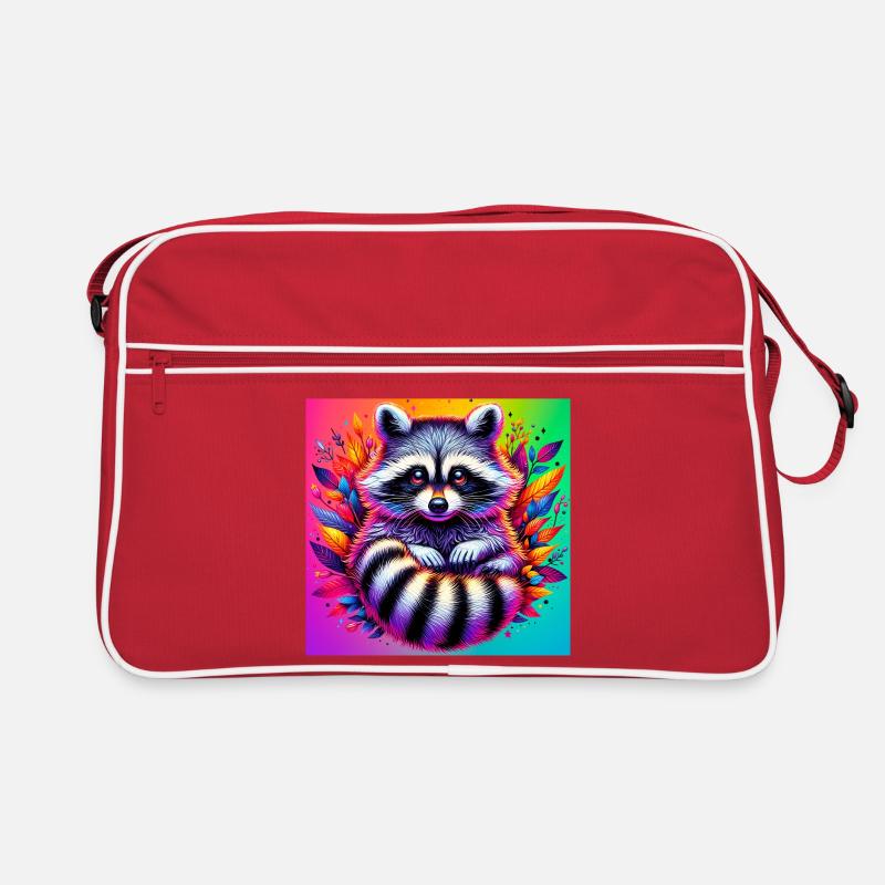 Raton laveur Sac Retro