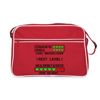 Aspiring naturopath in training Start - Retro Bag - red/white - Front