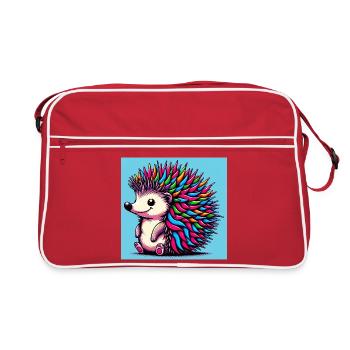 hérisson - Sac Retro - rouge/blanc - Devant