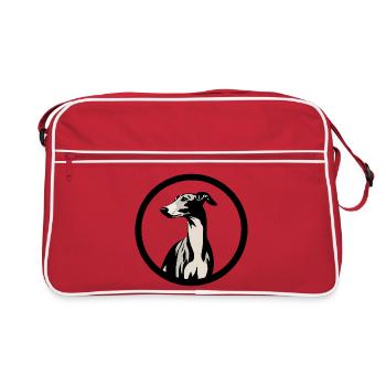 Galgo Logo No3 - Retro Bag - red/white - Front