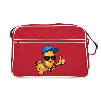 mac n cheese - Retro Bag - red/white - Front