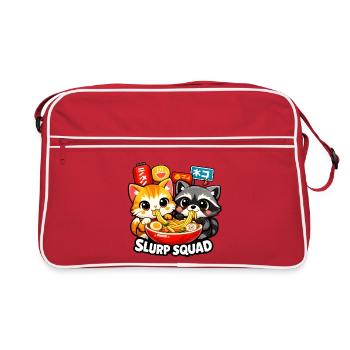 Ramen noodle soup - Retro Bag - red/white - Front