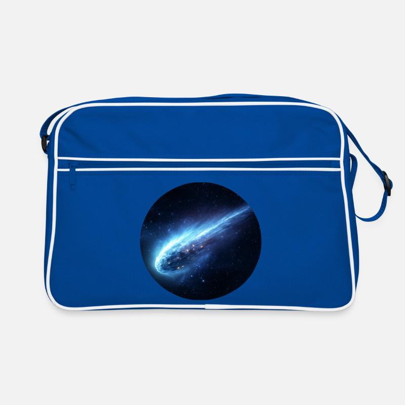 Astronomie Comète Spatiale Queue en Ligne Sac Retro