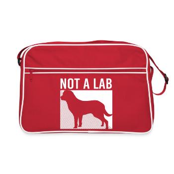 Chesapeake Bay Retriever - Retro Tasche - Rot/Weiß - Vorne