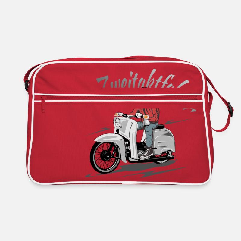 Simson Schwalbe Zweitaktfahrer Retro Tasche