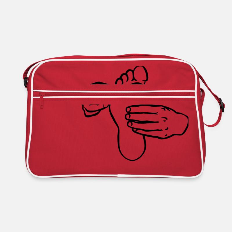 Fußpfleg Retro Tasche