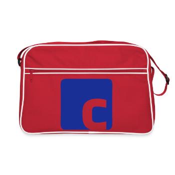 C logo - Retro Bag - red/white - Front