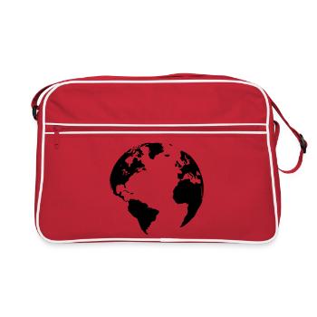 Terre Mère - Sac Retro - rouge/blanc - Devant