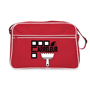 Tiler - Retro Bag - red/white - Front