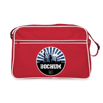 Bochum Skyline Home Game - Retro Bag - red/white - Front