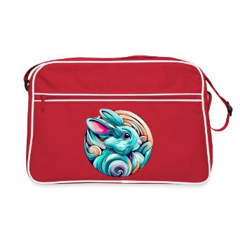 Rabbit - Retro Bag - red/white - Front