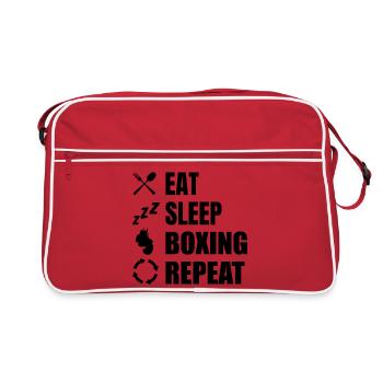 Boxing Routine - Retro Bag - red/white - Front