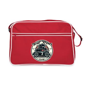 Chemise Ratsking Ratlook – Style rustique personnalisé - Sac Retro - rouge/blanc - Devant