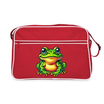 Grenouille - Sac Retro - rouge/blanc - Devant