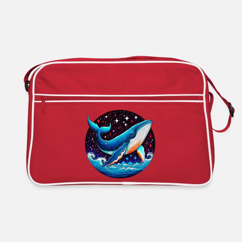 Whale Retro Bag