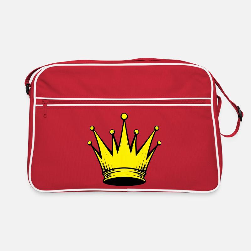Couronne dorée Sac Retro
