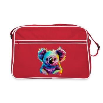Koala - Retro Bag - red/white - Front