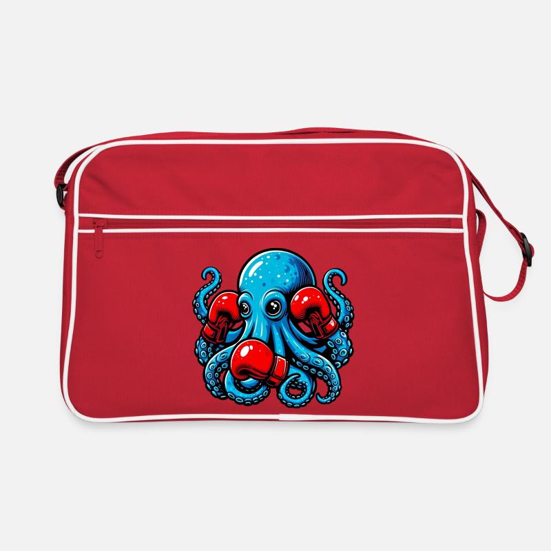 Krake Retro Tasche
