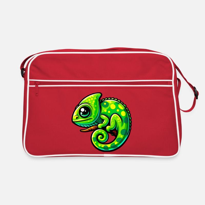 Caméléon Sac Retro