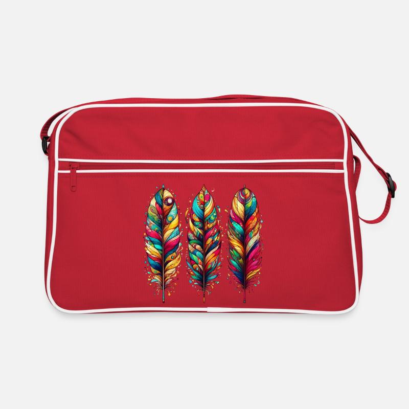 Feathers Retro Bag