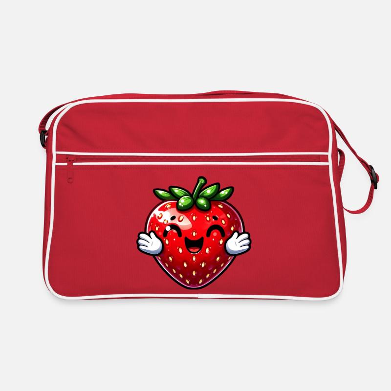 Erdbeeren Erdbeeren Retro Tasche