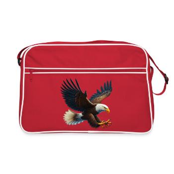 Eagle - Retro Bag - red/white - Front