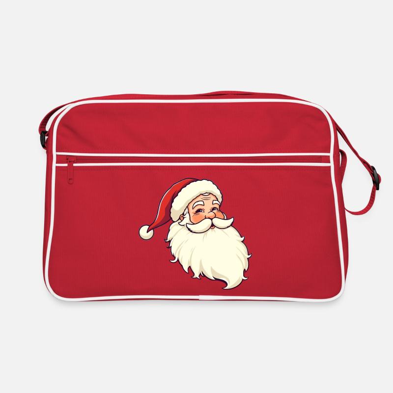 Weihnachtsmann Retro Tasche