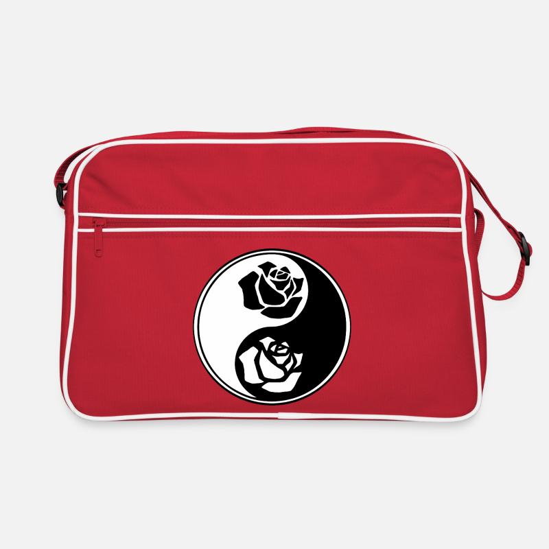 Fleur yin yang Sac Retro