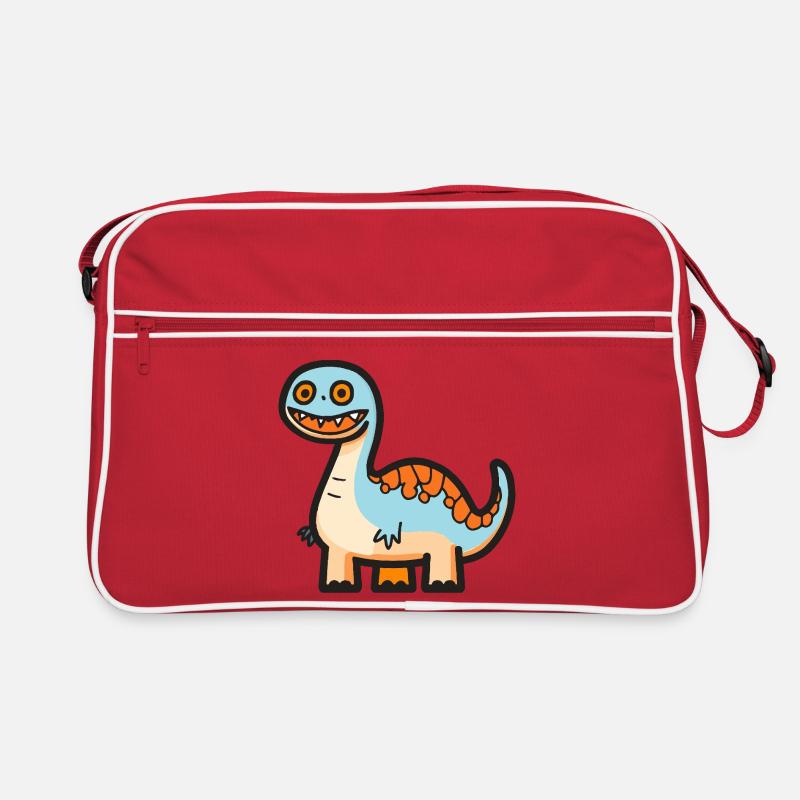 Dinosaur brontosaurus Halloween Funny Retro Bag