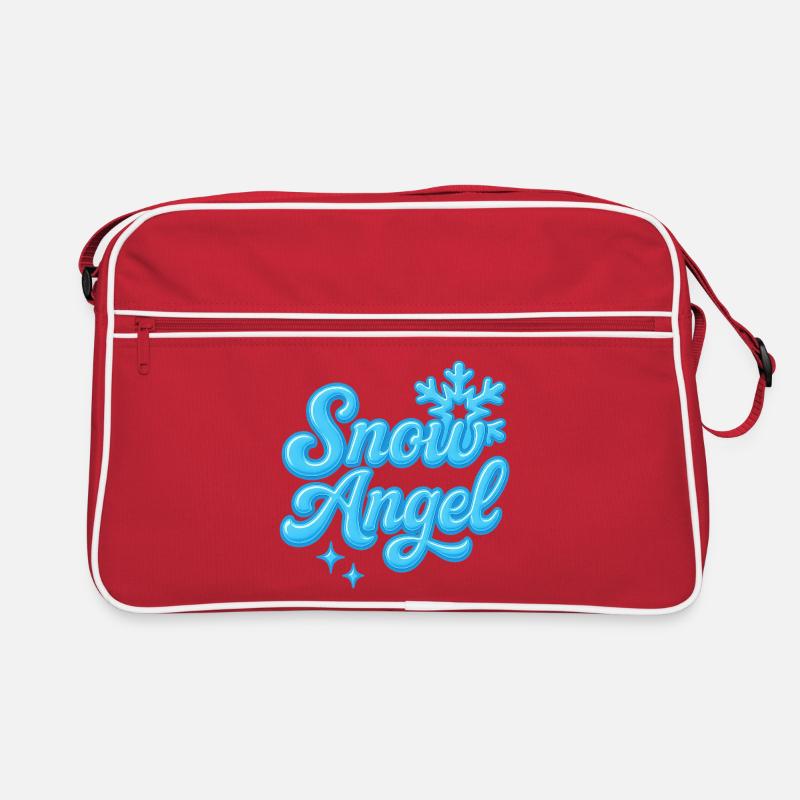 Angle de neige / Y2K Statement Design Sac Retro