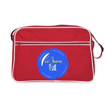 Capsule la Marne 51 - Sac Retro - rouge/blanc - Devant