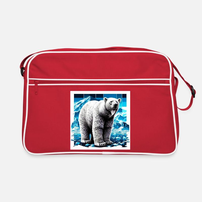 ours blanc Sac Retro