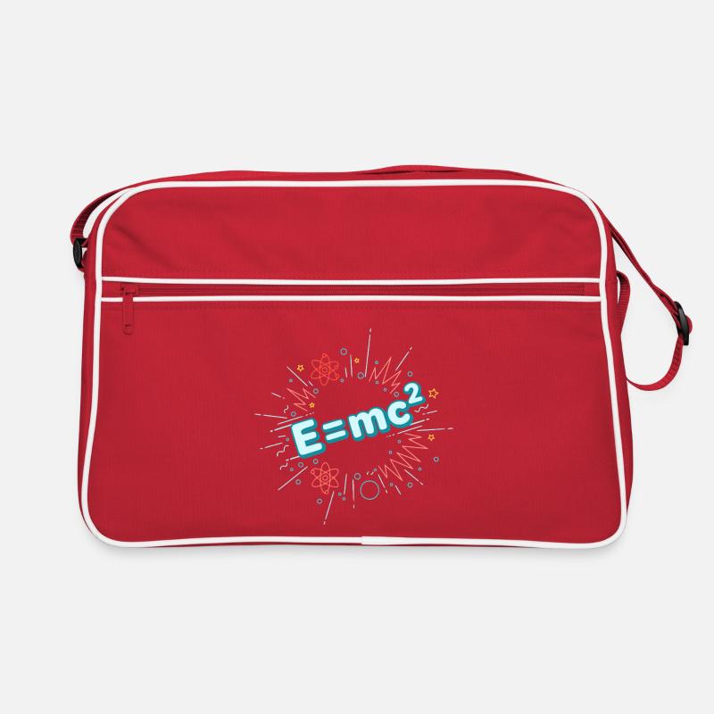 E=mc2 Scientific Explosion Retro Bag