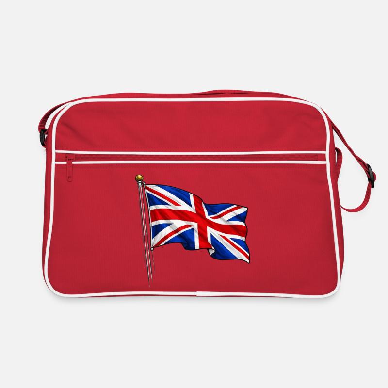 Drapeau de l’Angleterre de Grande-Bretagne Sac Retro