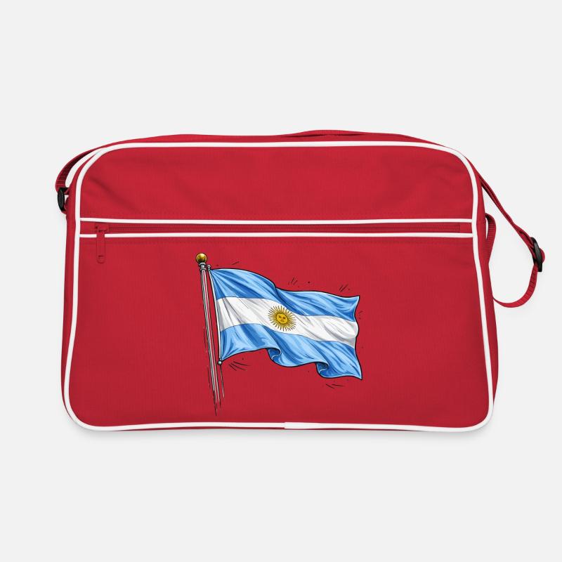Drapeau de l’Argentine Sac Retro