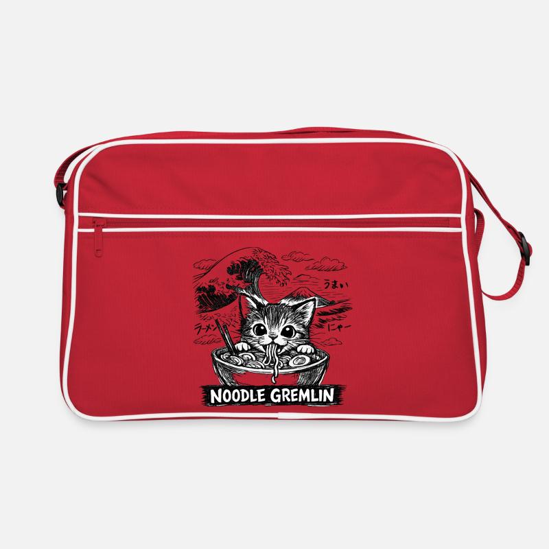 Anime Ramen de chat Sac Retro