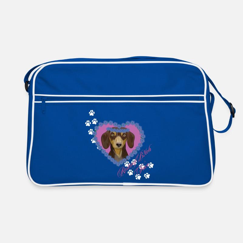 Ruhende B!tch Gesicht Weenie Retro Tasche