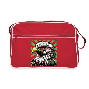 eagle - Retro Bag - red/white - Front