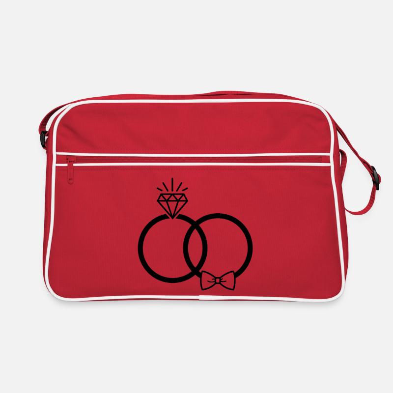 Eheringe Retro Tasche