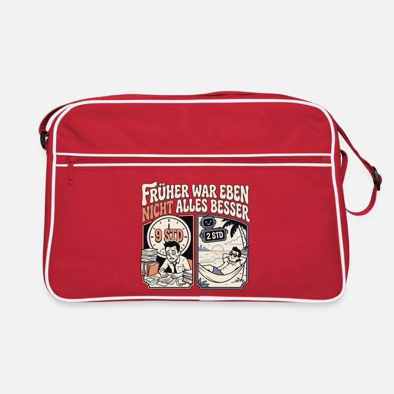 KI Gewinner Retro Tasche