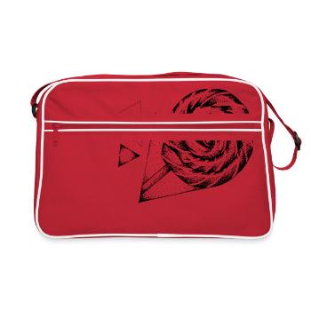 Sucette - Sac Retro - rouge/blanc - Devant
