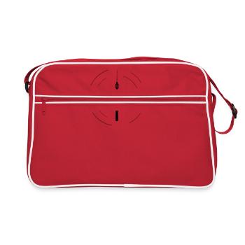 Stuttgart - Retro Tasche - Rot/Weiß - Vorne