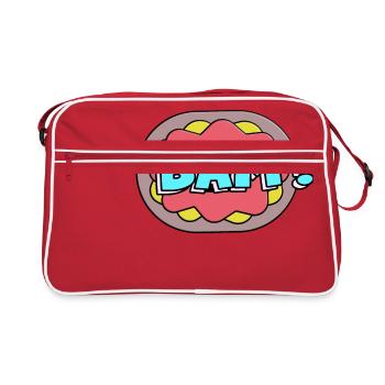 Bam! - Retro Bag - red/white - Front