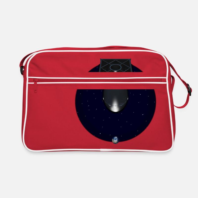 Bombe A - Retro Tasche - Rot/Weiß