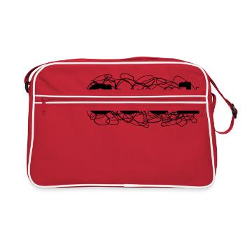 Cool - Retro Bag - red/white - Front